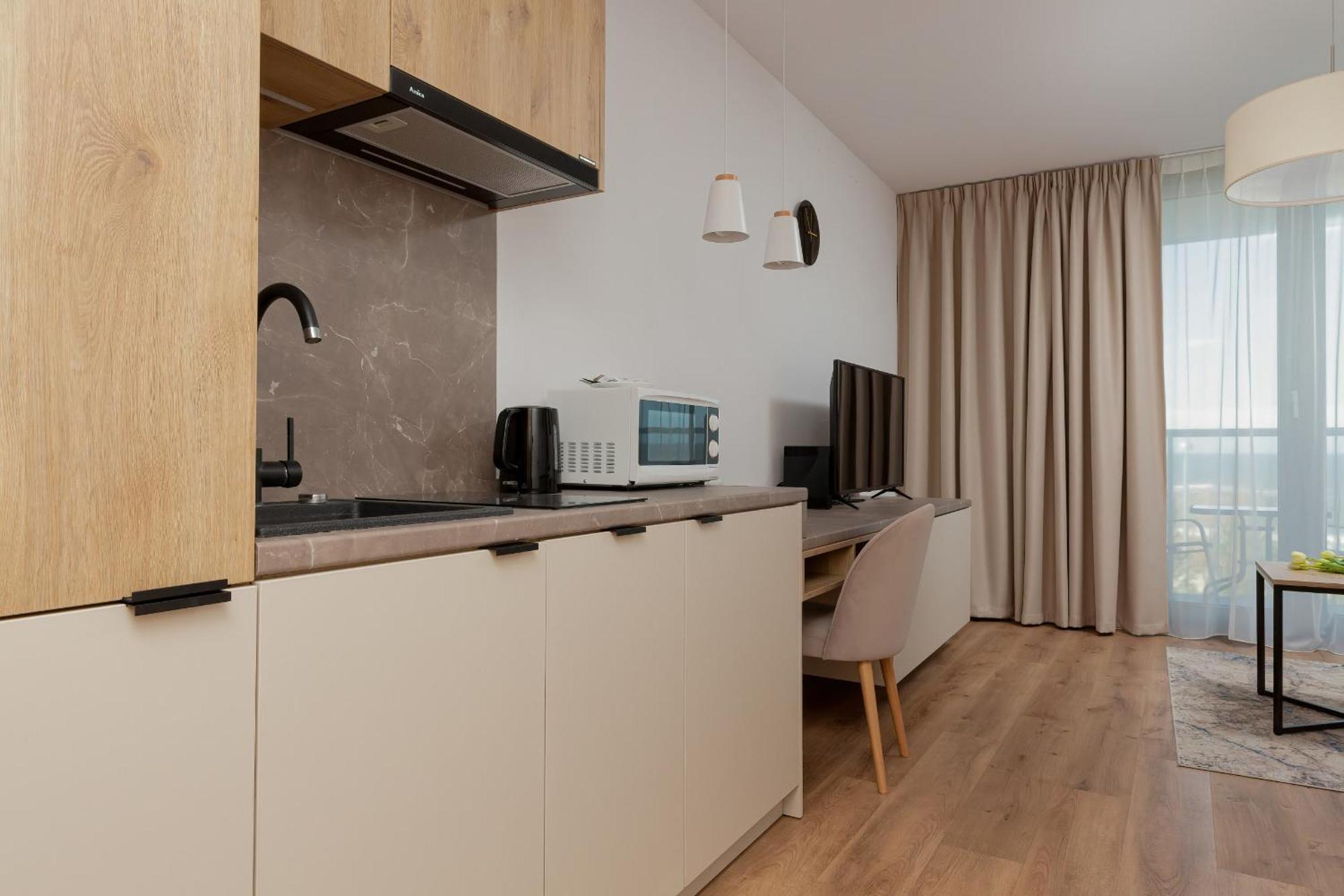 Mielno Jantaris B26 Balcony And Sea View Underground Parking Apartamento Exterior foto