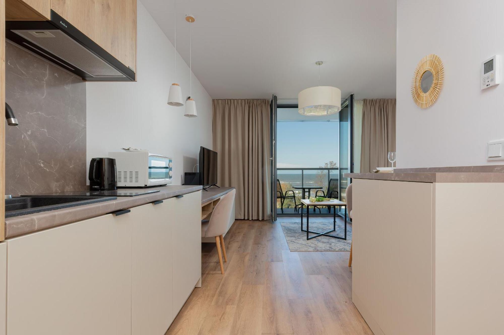 Mielno Jantaris B26 Balcony And Sea View Underground Parking Apartamento Exterior foto