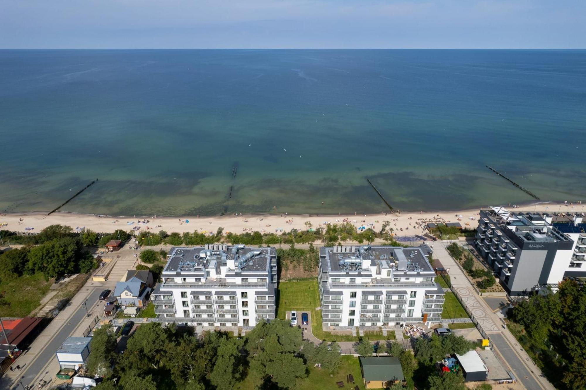 Mielno Jantaris B26 Balcony And Sea View Underground Parking Apartamento Exterior foto