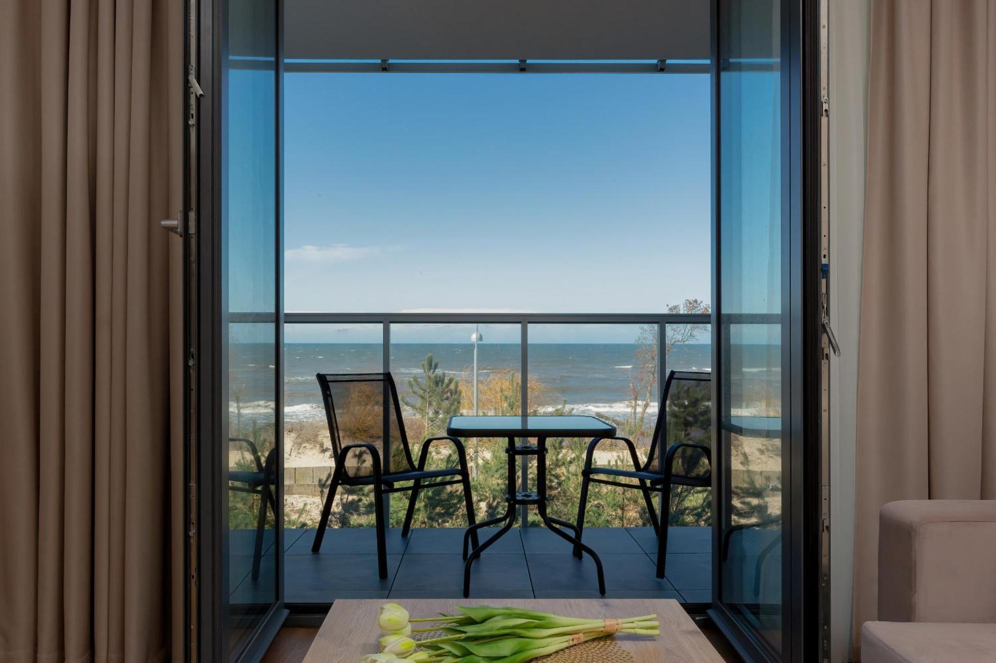 Mielno Jantaris B26 Balcony And Sea View Underground Parking Apartamento Exterior foto