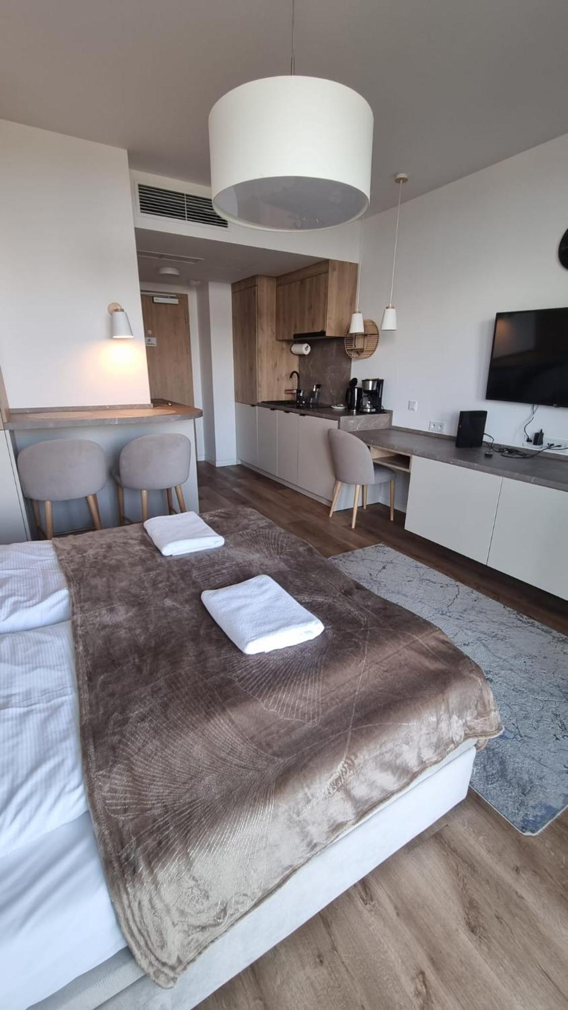 Mielno Jantaris B26 Balcony And Sea View Underground Parking Apartamento Exterior foto